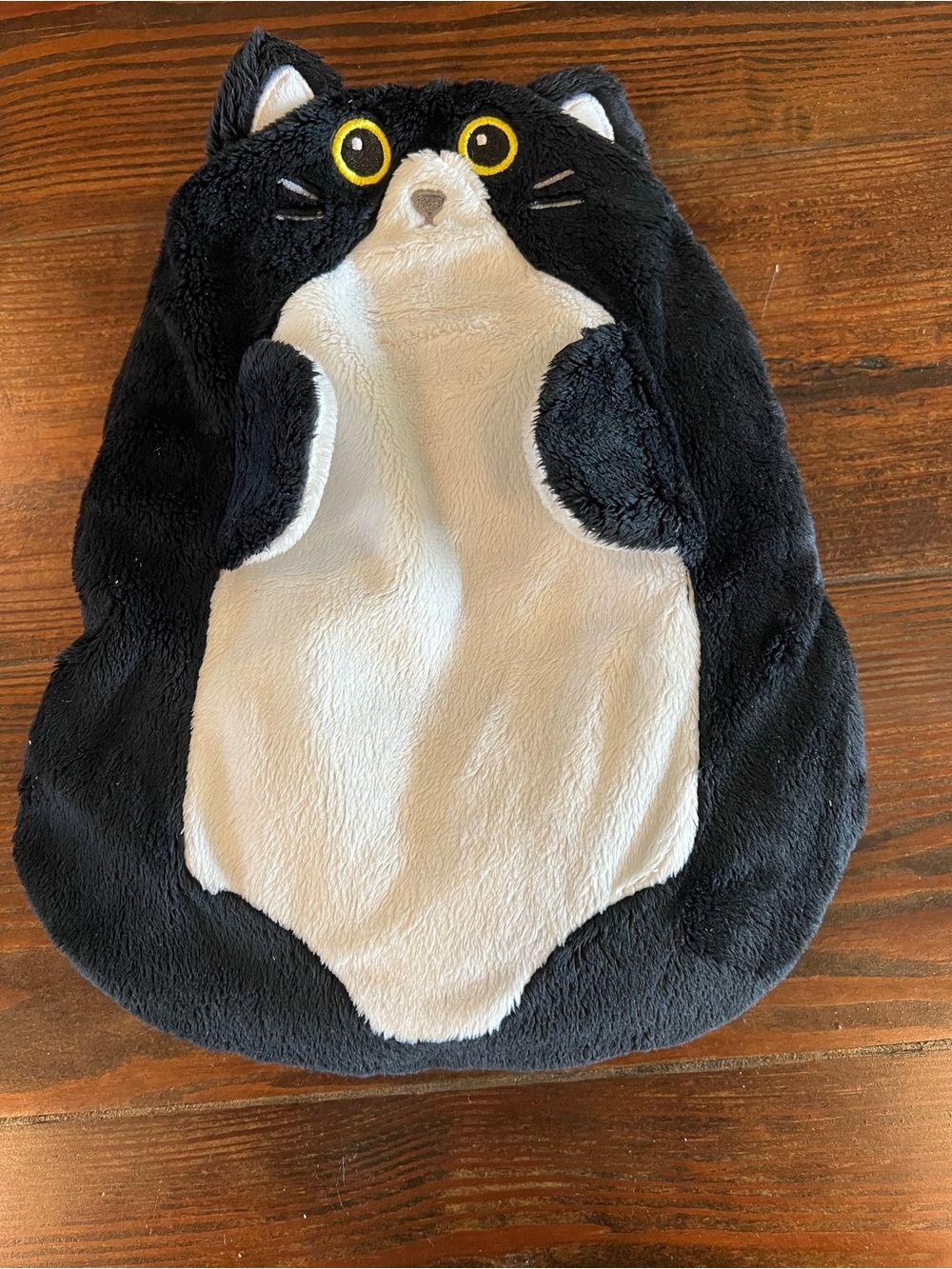 SuzziPad‎ Microwaveable Tuxedo Cat Heat & Cold Therapy Cuddle Plushie